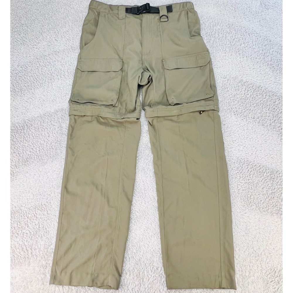 Boy Scouts Cargo Pants Olive Green Gorpcore‎ Hiking Men M Switchback Utility BSA